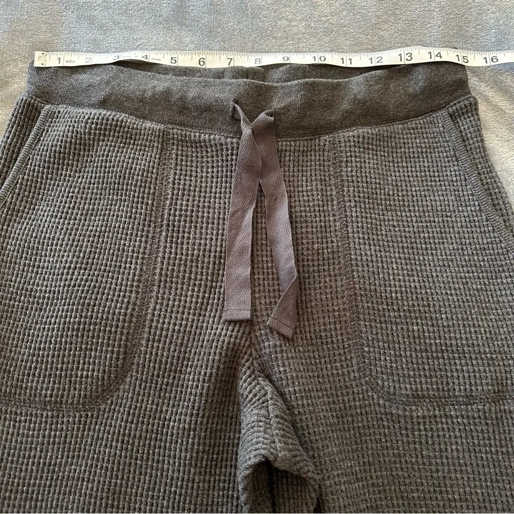 J. Crew Grey Relaxed Fit Waffle Sweatpants joggers Size S